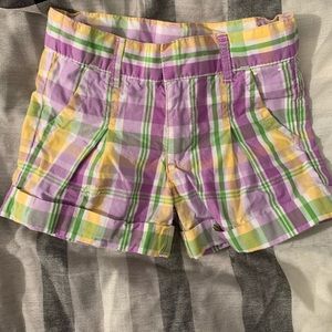 Gymboree Plaid Shorts Size 3 Toddler Girls
